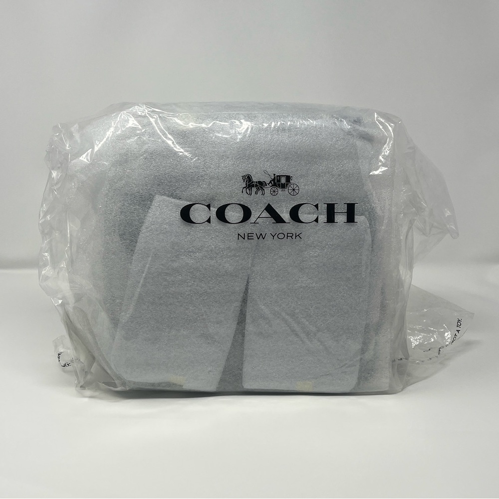 NWT Coach Tammie Shoulder Bag - Metallic Blue - Picture 5 of 9
